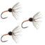 Trio of Copper Sakasa Kebari Tenkara Flies - Size 14 - Korvel