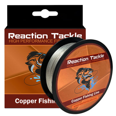 Reaction Tackle Premium Copper Trolling Wire for Deep Water Fishing