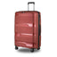 28-Inch Vibrant Red Hardcase Spinner Luggage with TSA Lock - Korvel
