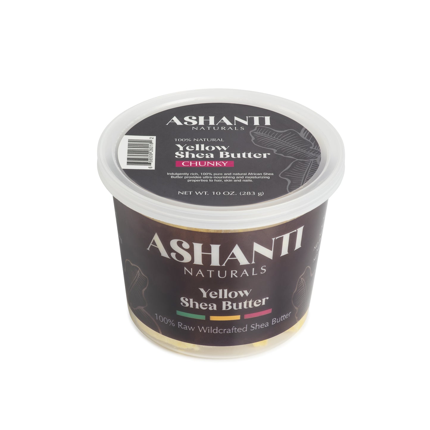 Ashanti Naturals 100% Yellow Shea Butter - Chunky