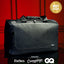 Bolsa de deporte de cuero negro