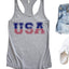 USA Tank-1487 - Premium Racerback Top