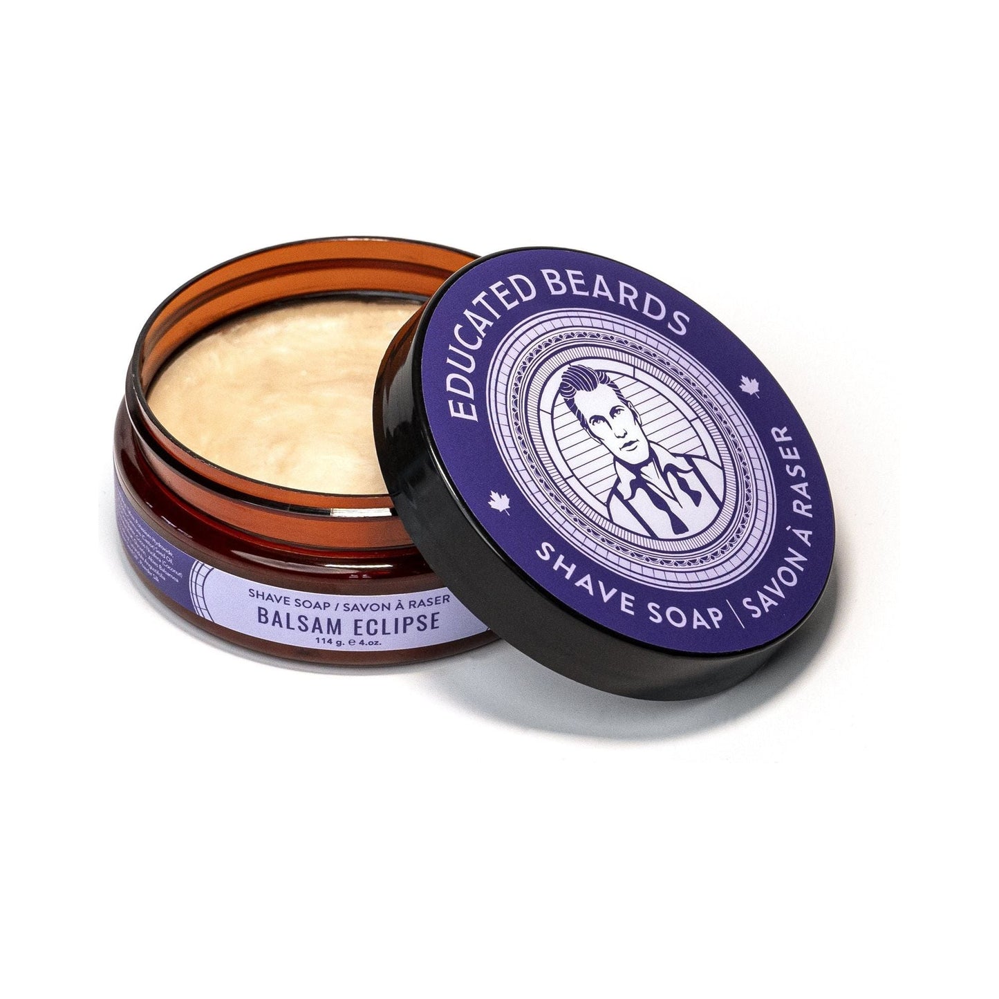 Educated Beards Balsam Eclipse Shave Soap - 4 oz
