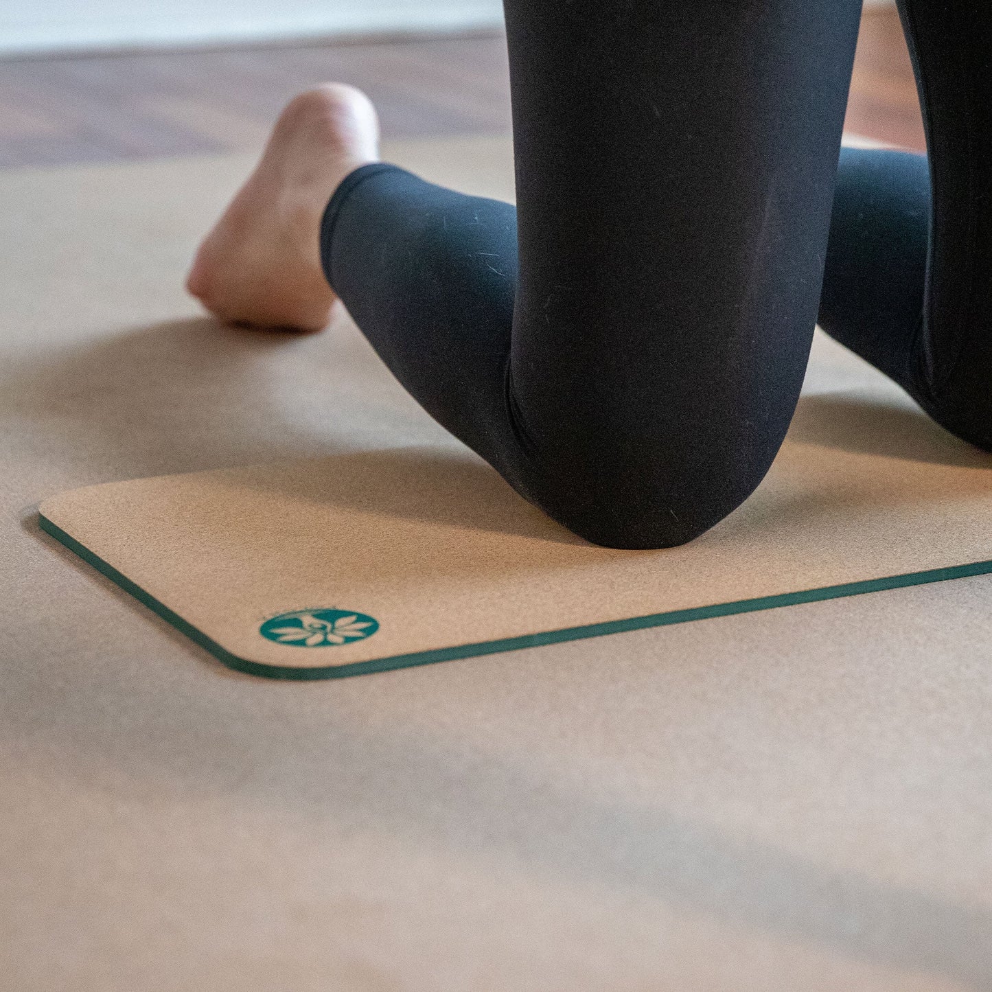 Eco-Friendly Cork Yoga Cushion for Enhanced Comfort - Korvel