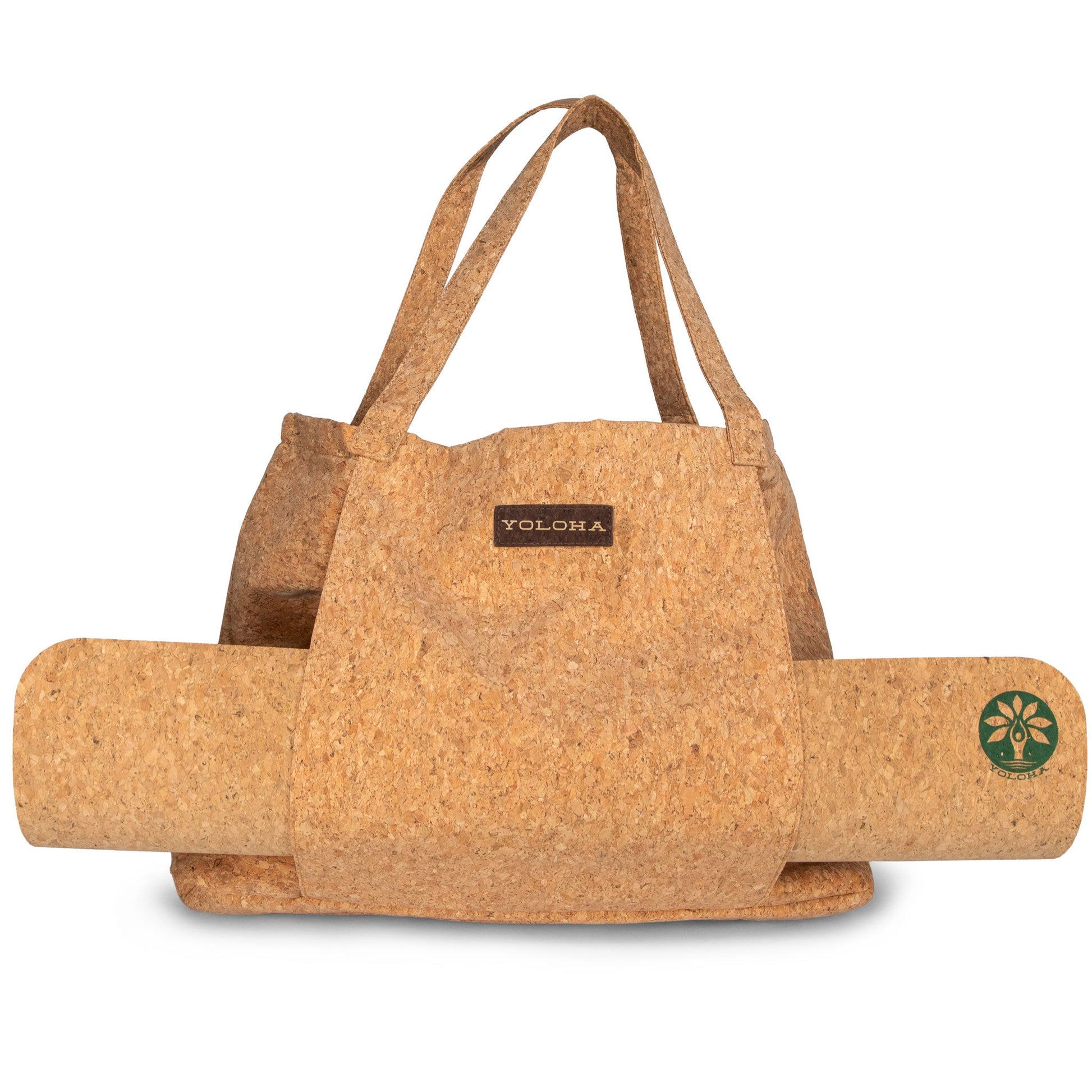 Eco-Friendly Cork Tote Bag for Yoga and Daily Use - Korvel