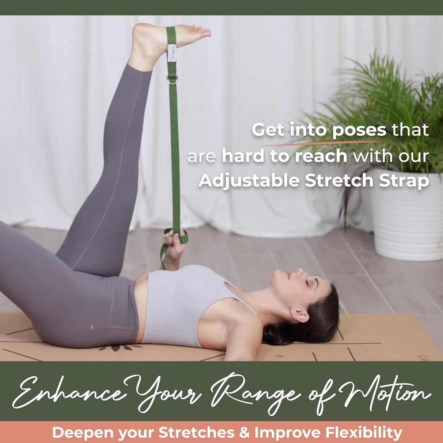 Sustainable Cork Yoga Essentials Set for Mindful Practice - Korvel