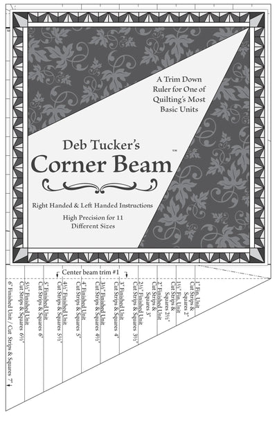Regla de acolchado Corner Beam