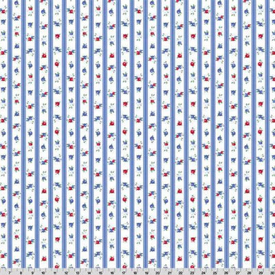 Cottage Rose Lane Nottinghill Quilting Cuddle Fabric - Blue Bonnet