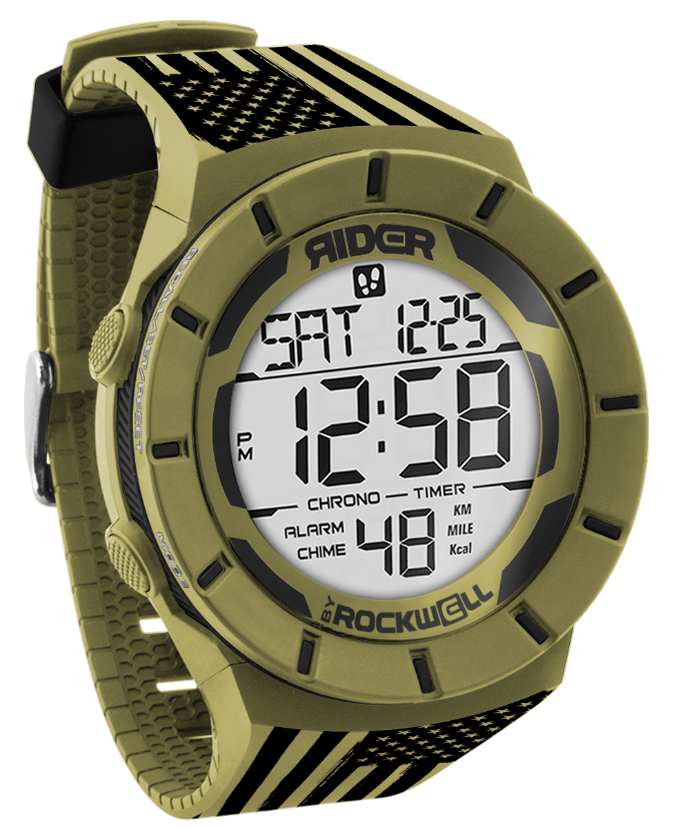 Coliseum Fit™ Tactical Assault Watch (Coyote Tan/Black) - Korvel