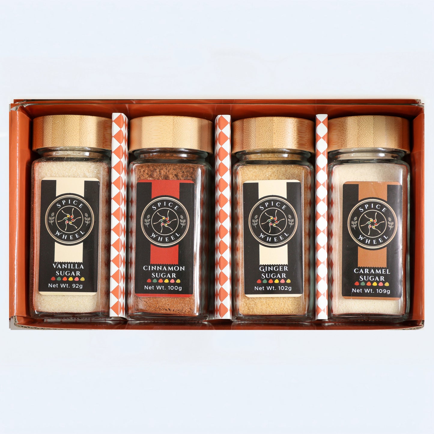 Cozy Sugar Gift Set – 4 Gourmet Flavored Sugars