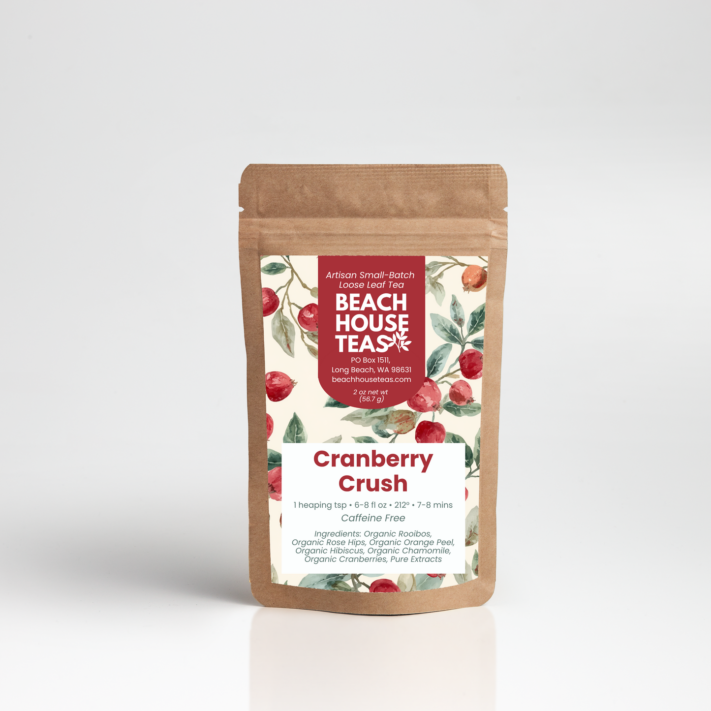 Cranberry Crush - Artisan Loose Leaf Tea Blend
