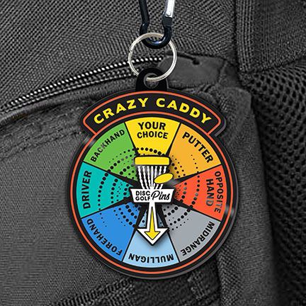 Ultimate Crazy Caddy Keychain Disc Golf Challenge - Korvel