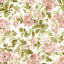 Cream Traveling Phlox Cotton Fabric - 43"/44" Per Yard