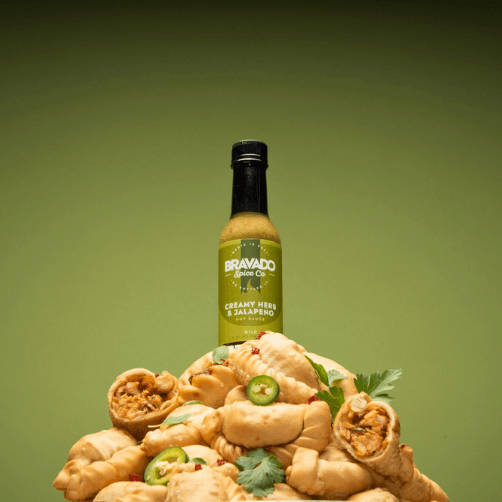 Creamy Herb & Jalapeño Hot Sauce – Mild Green Jalapeño Blend