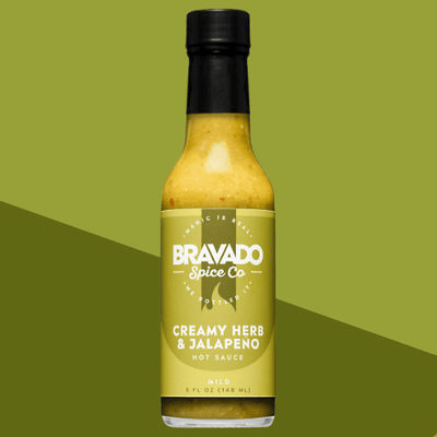 Creamy Herb & Jalapeño Hot Sauce – Mild Green Jalapeño Blend