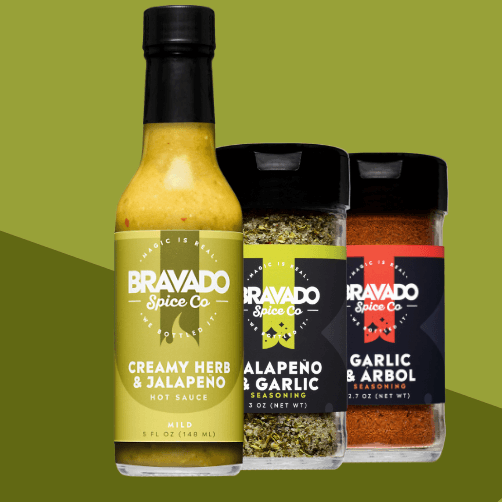Creamy Herb & Jalapeño Hot Sauce – Mild Green Jalapeño Blend
