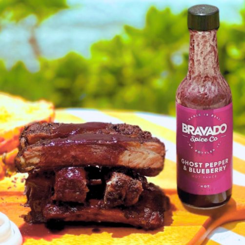 Ghost Pepper & Blueberry Hot Sauce – Bold Sweet-Heat Flavor