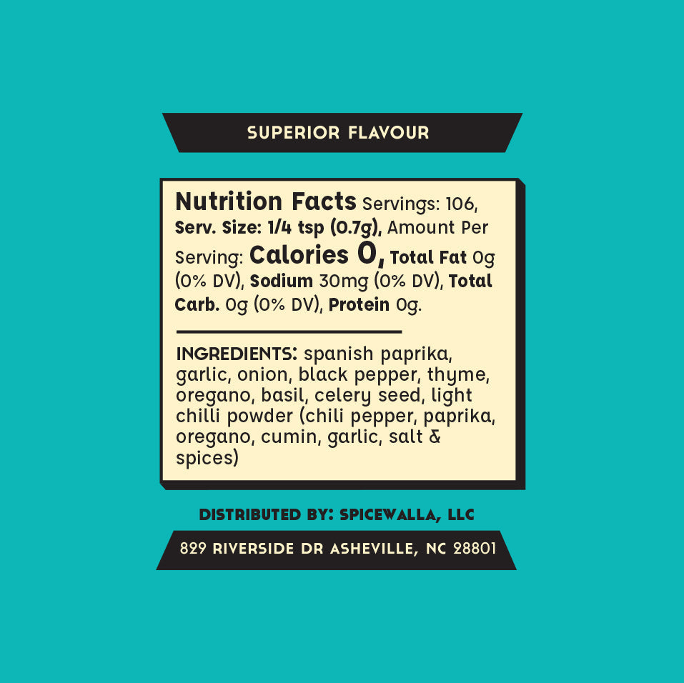 Premium Creole Seasoning Blend - 2.6 oz