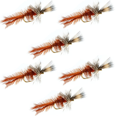 Callibaetis Cripple Mayfly  6 Flies Hook Size 16 - Korvel