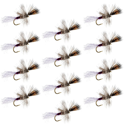 Purple Haze Cripple Mayfly  12 Flies Hook Size 14 - Korvel