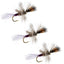 3 Pack Purple Haze Cripple Mayfly Hook Size 14 - Korvel
