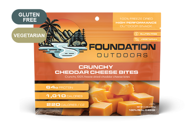 FOUNDATION Outdoors Cheddar Cheese Bites
