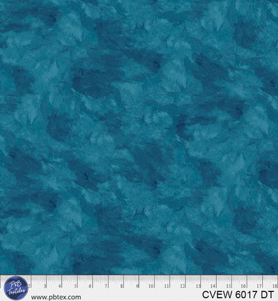 Tissu en velours écrasé bleu sarcelle en coton - 108"