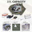 Premium Waterproof Travel Duffle Bag with Trolley Sleeve
