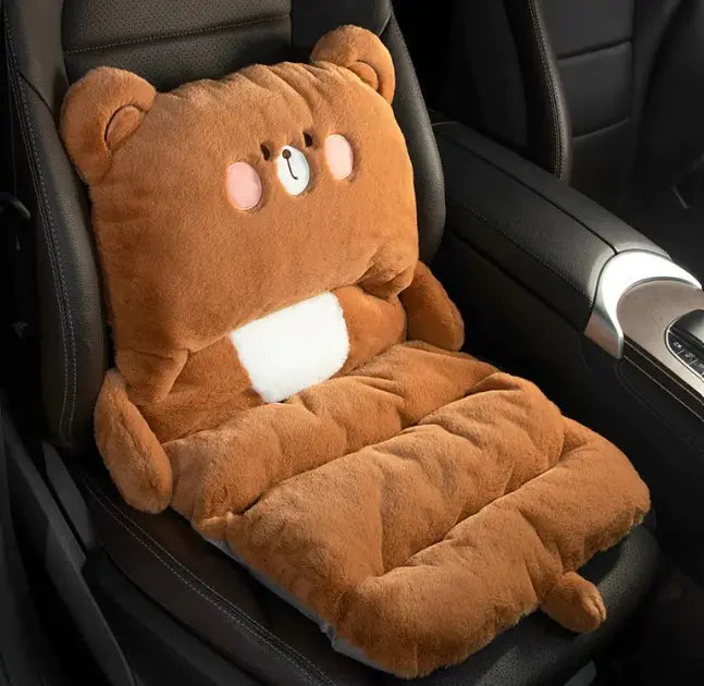 Coussin de siège thermique cartoon augmentant la hauteur