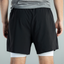 Men's V1 Performance Athletic Shorts - Jet Black - Korvel