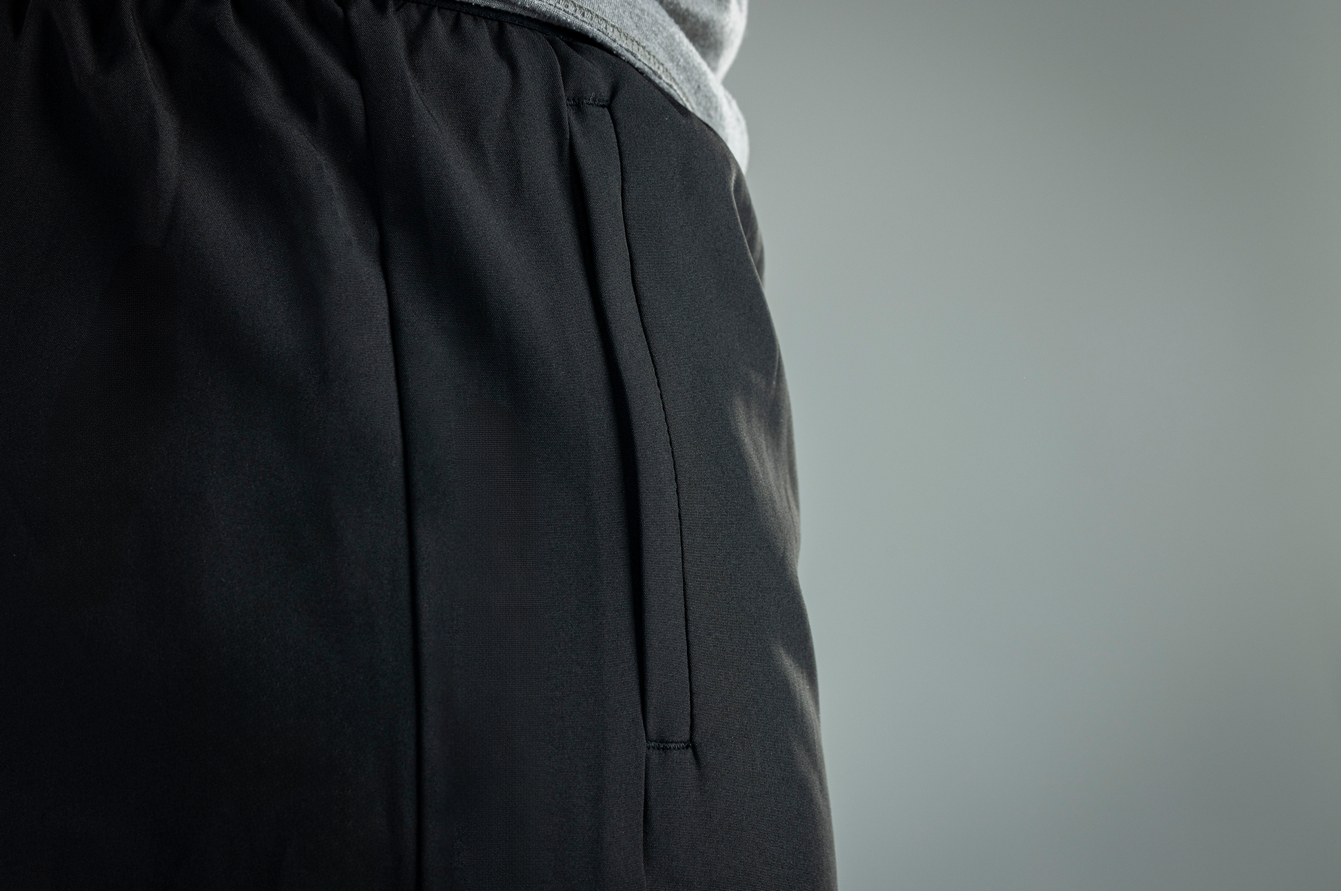 Men's V1 Performance Athletic Shorts - Jet Black - Korvel