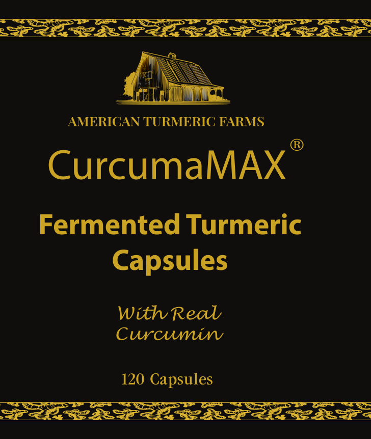 CurcumaMAX Fermented Turmeric Capsules - Boost Your Vitality with 6X Curcumin - 120 capsules - Korvel