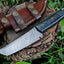 Premium Damascus Steel Tanto Knife for Adventurers - Korvel