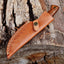 Artisan 5-Inch Damascus Skinning Knife with Luxurious Rosewood Grip - Korvel