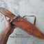 Ultimate Rambo Knife – 17" Handcrafted Damascus Steel Blade with Premium Rosewood Handle - Korvel