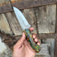 Handcrafted Fixed Blade Cowboy Knife – Rugged Tool for Outdoor Adventures - Korvel