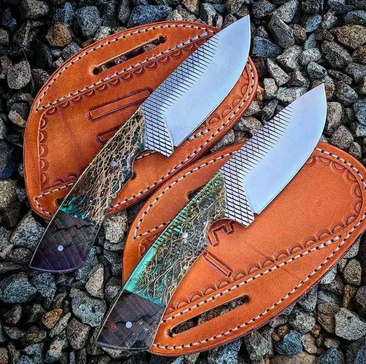 Custom Cowboy Bull Cutter Knife | Premium J2 Steel Blade - Korvel