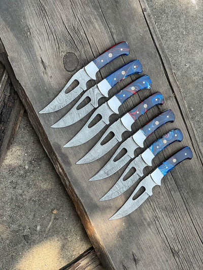 Premium Custom Hunting Knife – 4" Damascus Steel Blade for Precision - Korvel