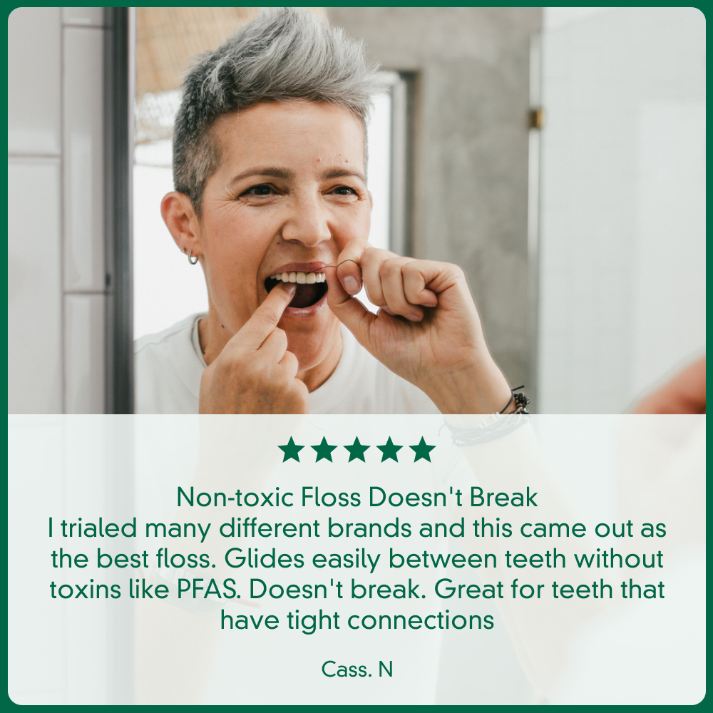 Brilliant Black® Floss – Whitens Between Teeth Naturally - Korvel