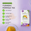 Organic Moringa & Turmeric Tea - 25 Wrapped Tea Bags
