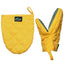 Gants de four mini résistants à la chaleur premium – Gants en silicone jaunes