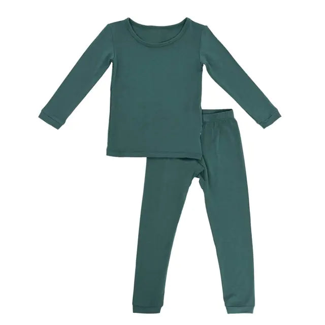 Conjunto de Pijamas para Niños de Fibra de Bambú