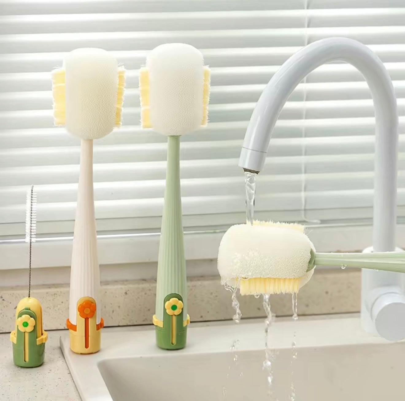 Brosse 5-en-1 CleanMate pour un nettoyage sans effort