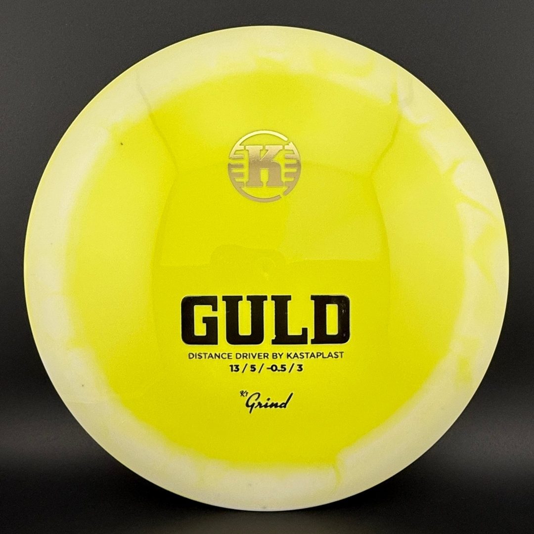 K1 Grind Guld - First Run Disc Golf Driver