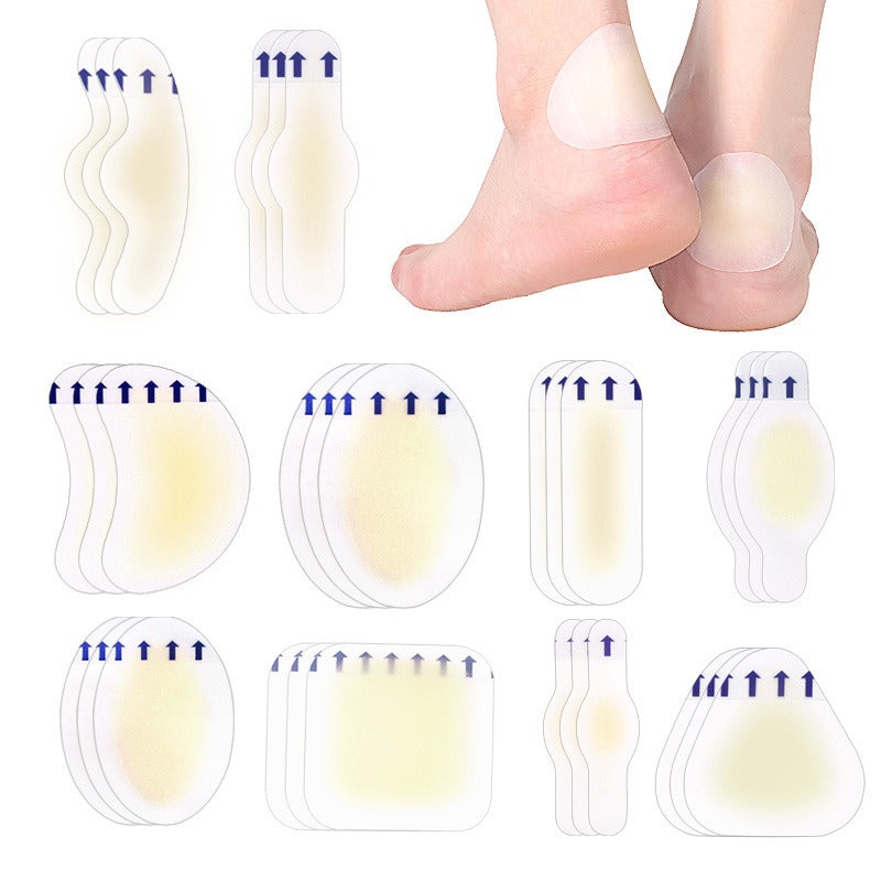 Hydrogel random pasting high heel shoes grinding paste heel paste sterile anti abrasion blister paste - Korvel