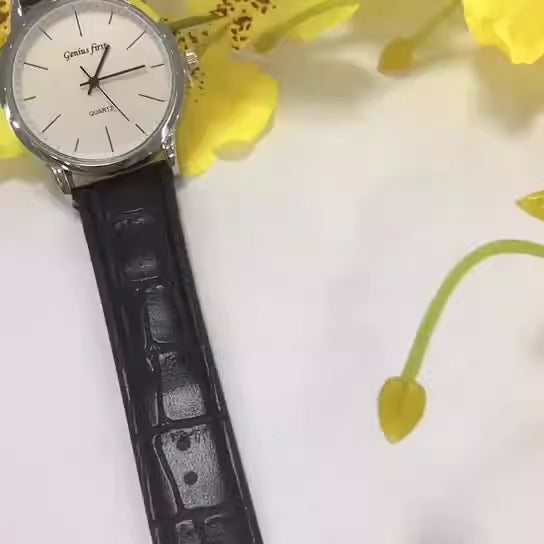 Couple Watch Fashion Belt Student Watch Business Men's Watch Quartz Watch Women Watches - Korvel
