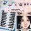 Sunflower Comics Pure Desire Eyelash Simulation Natural Thickening Large Segmented Trilogy False Eyelash Laziness - Korvel