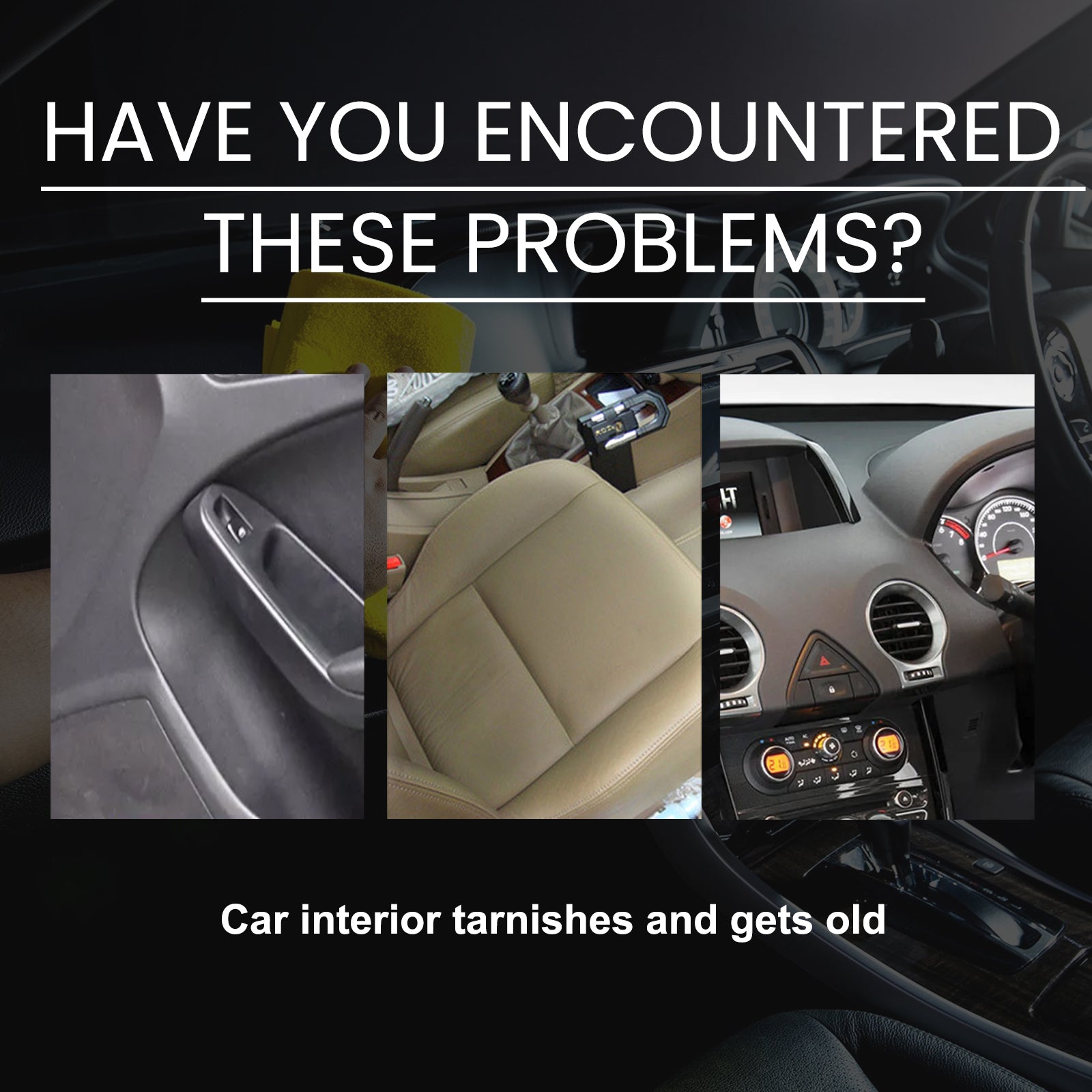 Car Interior Renovation Spray, Seat Interior Instrument Panel Cleaning Decontamination Maintenance Refurbishing Care Agent - Korvel