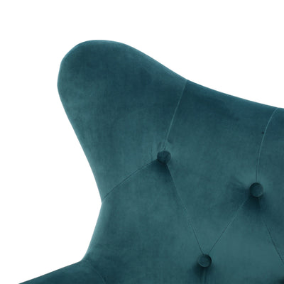 Elegant Teal Armchair for Stylish Living Spaces