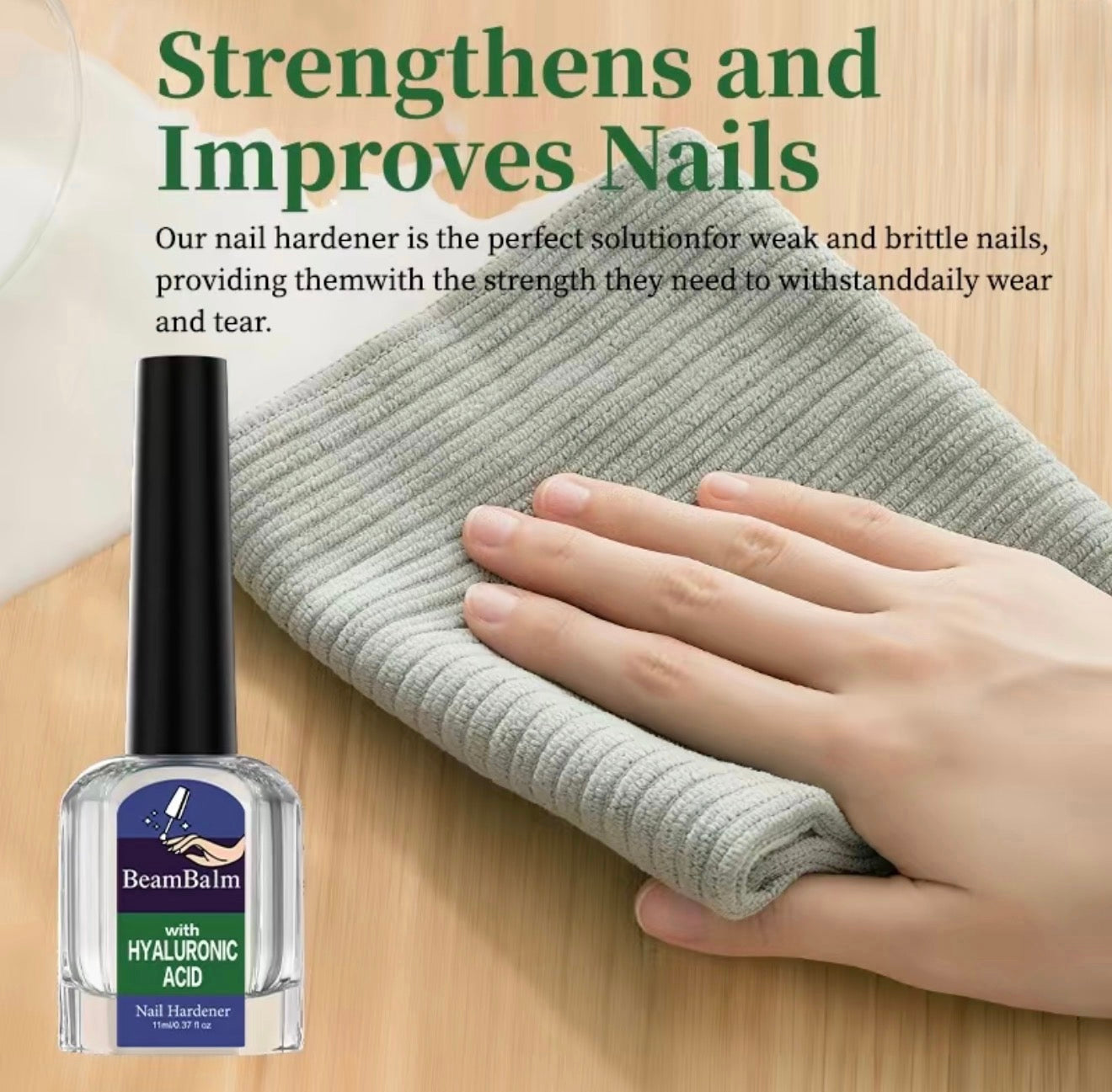 QuickDry Nail Hardener - Strengthening Nail Treatment